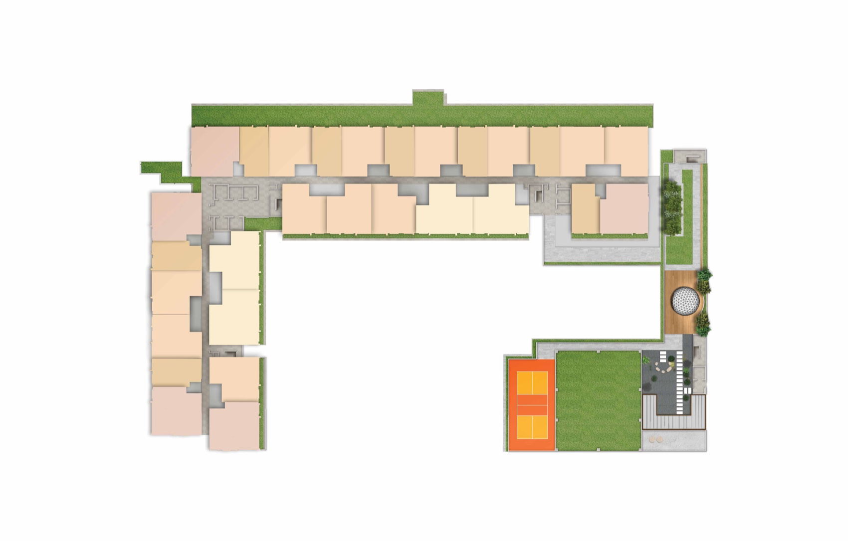 Level 9 podium plan. Indicative and subject to change.