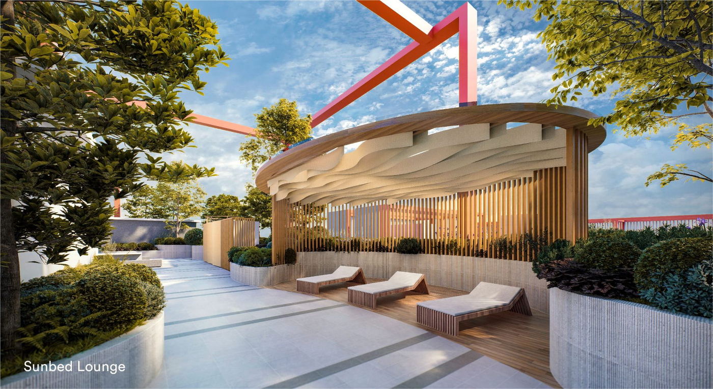 Sunbed lounge